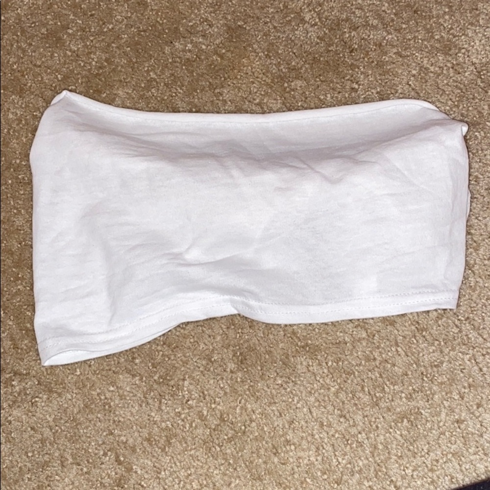 white tube top